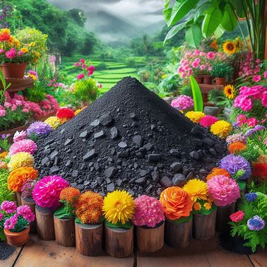 Charcoal Dust for Agriculture